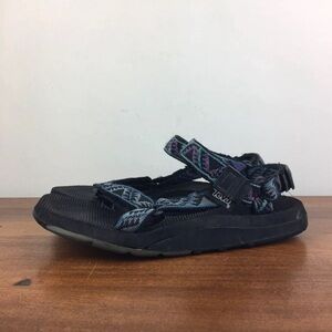 TEVA Vintage Unisex Sport Sandals Purple Blue Black USA Size Men 8 Women 9/10.